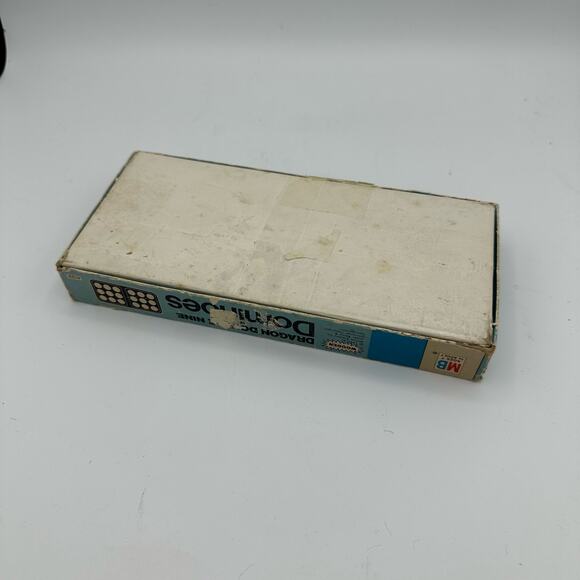 Vintage Dominoes Double Nine Wooden by Milton Bradley 1970 4132 55 pcs - Picture 6 of 7